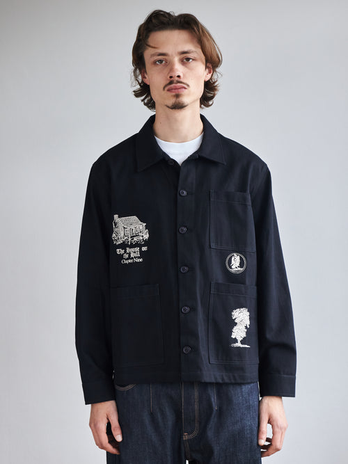 Philosophy of Time Overshirt - Black