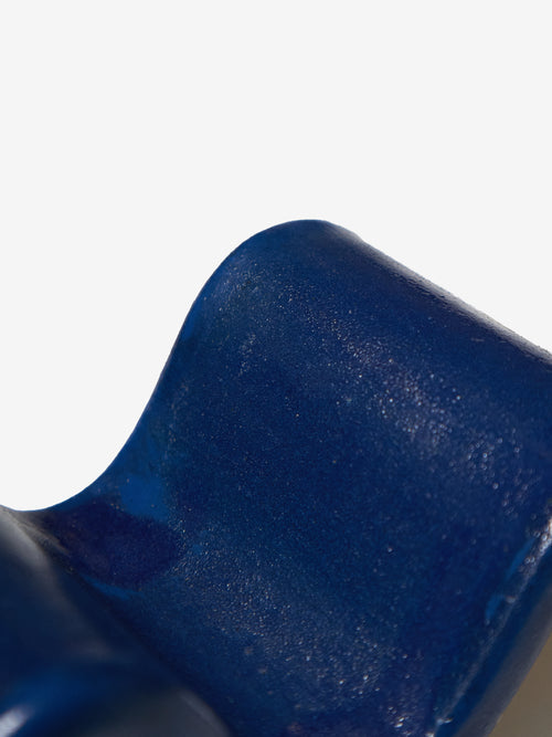 Räuchergefäß-Tablett – Keramikblau