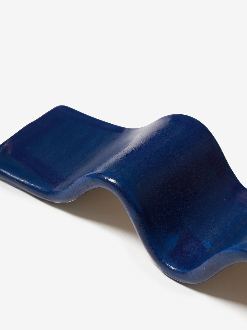 Incense Burner Tray - Ceramic Blue