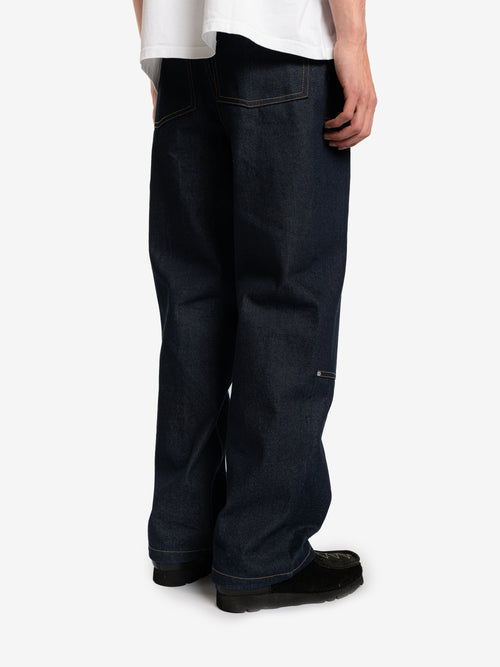 Kitano Denim Double Knee Jeans – Indigo
