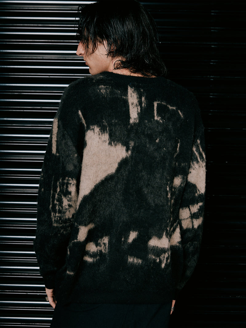 Spinner Brushed Knit - Black