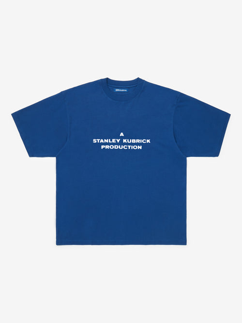 큐브릭 프로덕션 티셔츠 - 클래식 블루