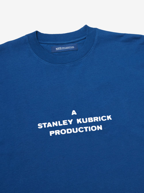 T-shirt Kubrick Production - Blu classico