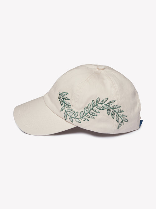 Leaf Cap - Off White