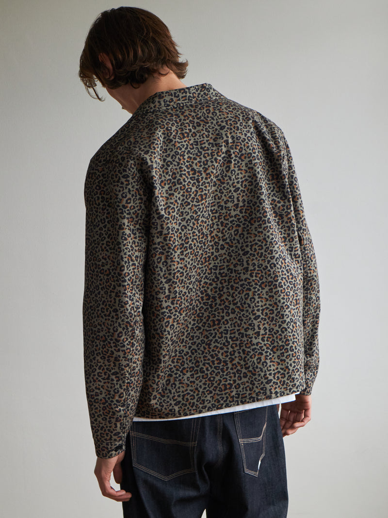 Leopard Print Overshirt - Leopard Print