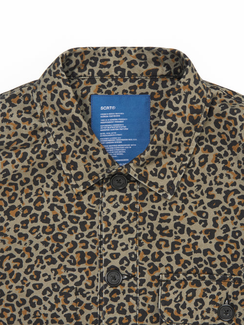 Leopard Print Overshirt - Leopard Print