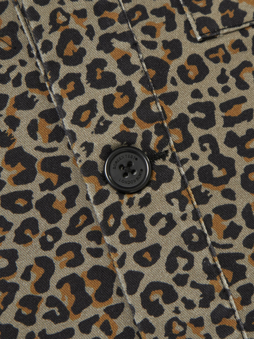 Leopard Print Overshirt - Leopard Print