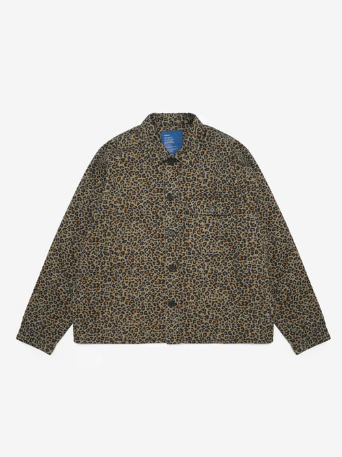 Leopard Print Overshirt - Leopard Print