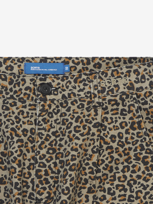 Leopard Print Trousers - Leopard Print