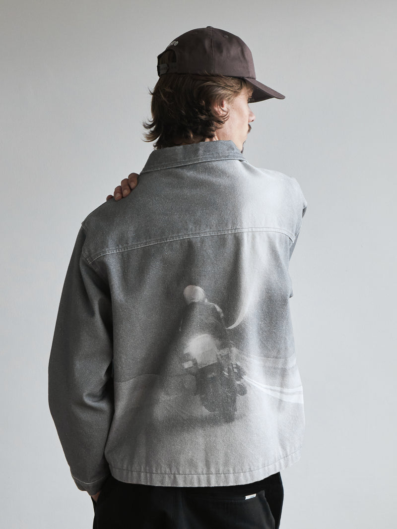 Love in '95 Jacket - Grey