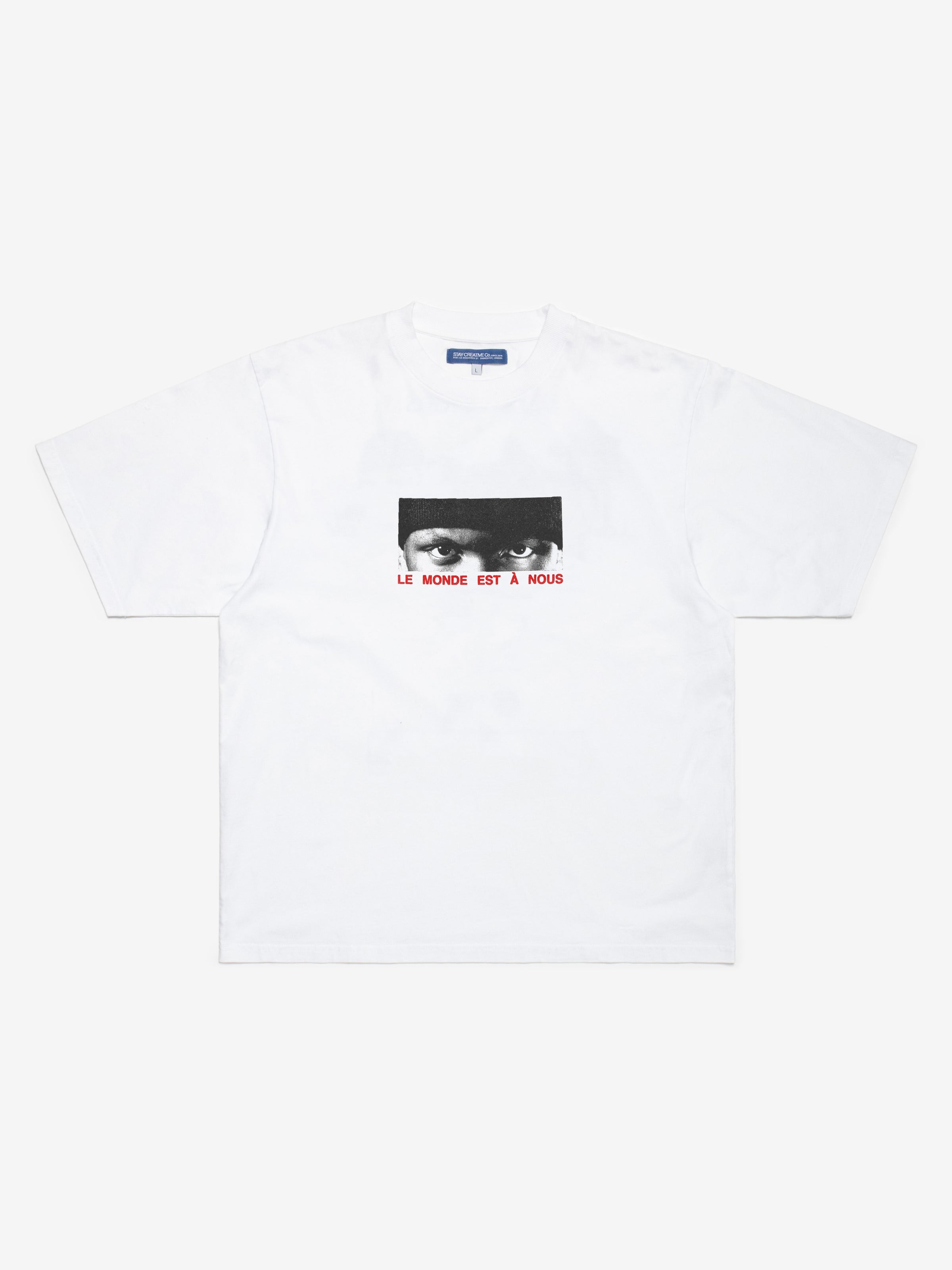 Le Monde T-Shirt - White – SCRT