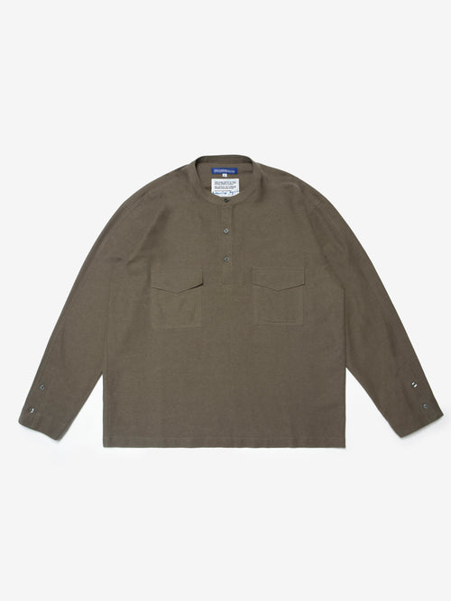 Essentials Linen Shirt - Moss
