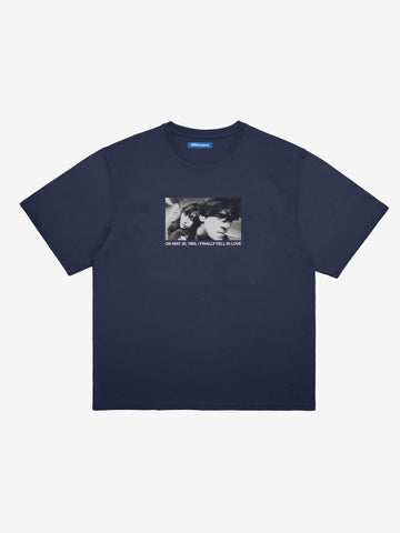 THE 9 SHOP love PEARL T-shirts ネイビー The9shop love PEARL T-shirts 2023