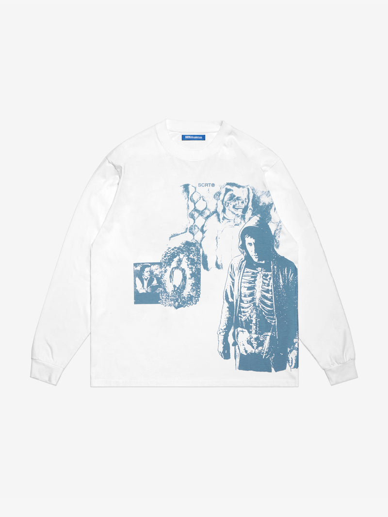 Manipulated Living Longsleeve - White