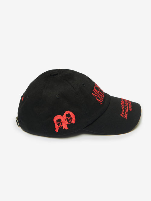 Mickey and Mallory Dad Cap - Black
