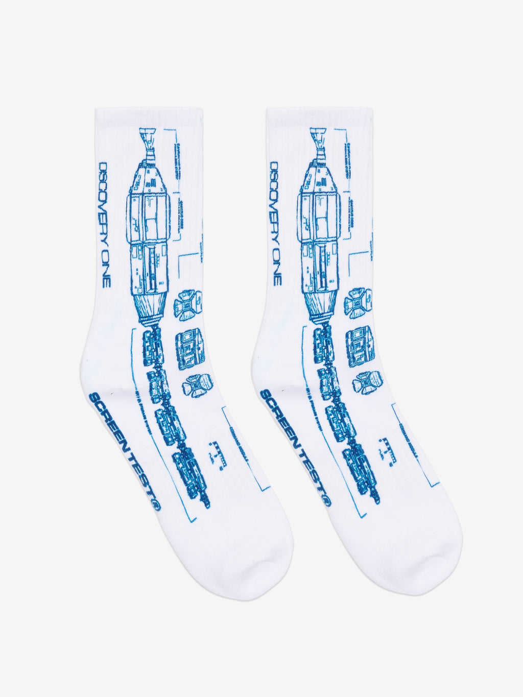 Blueprint Socks - White