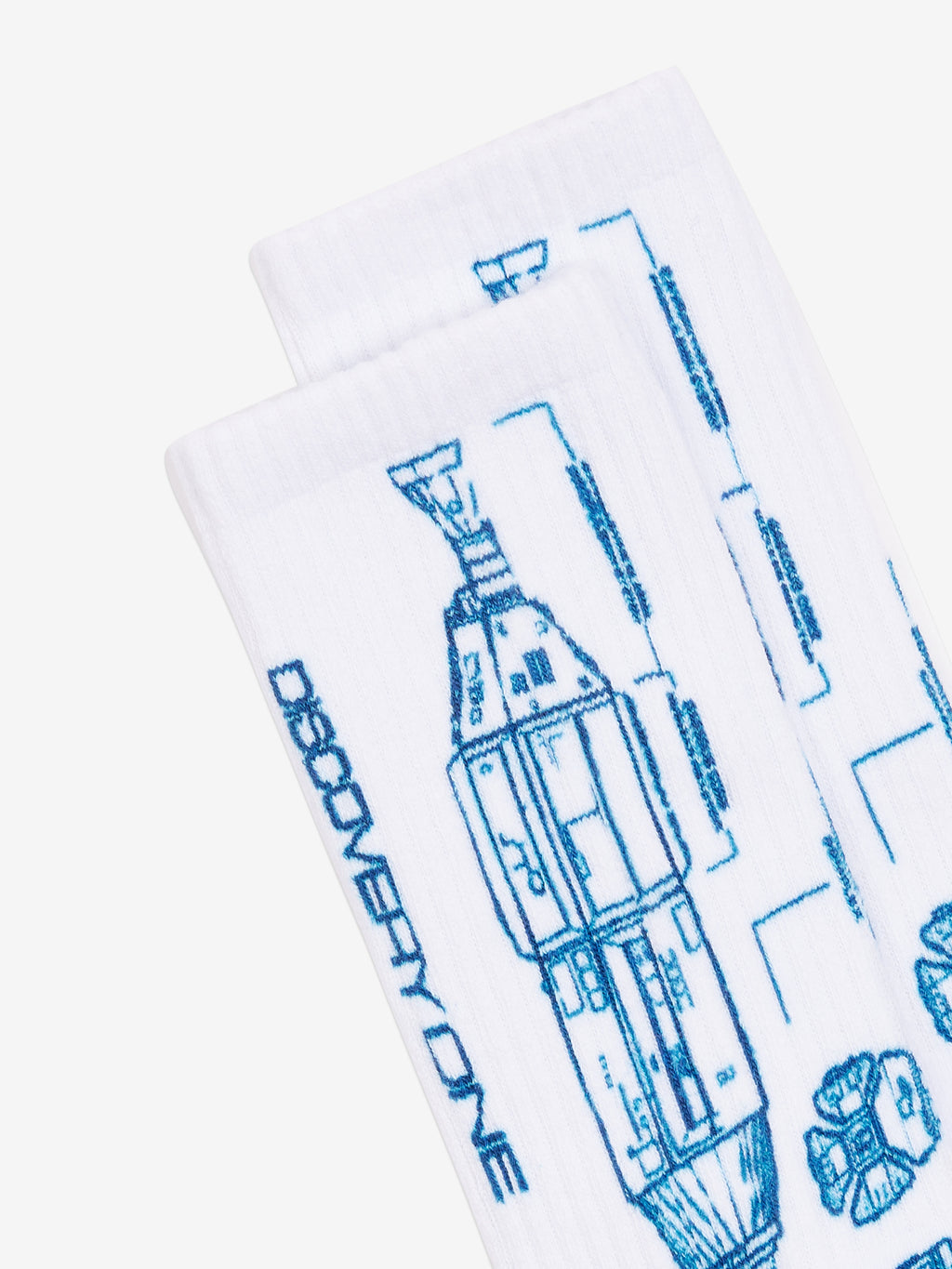 Blueprint Socks - White