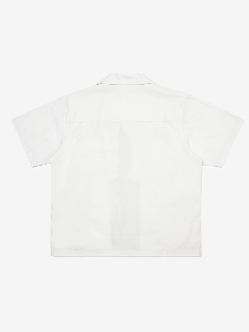 Mugshot Cuban Shirt - Off White