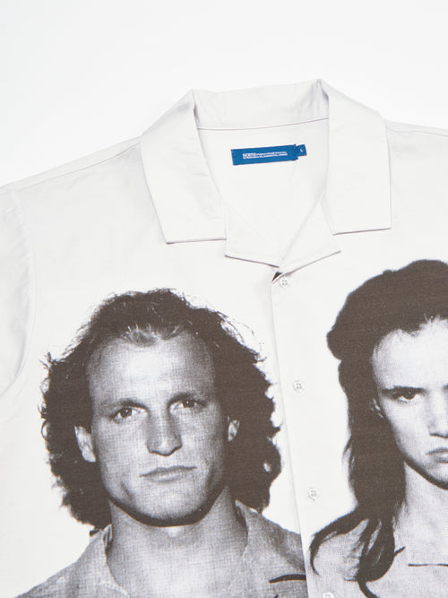 Mugshot Cuban Shirt - Off White