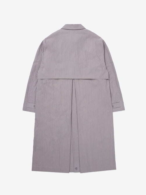Hologram Mac Coat - Light Grey