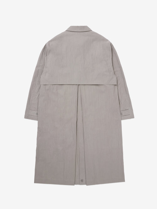 Hologram Mac Coat - Light Grey