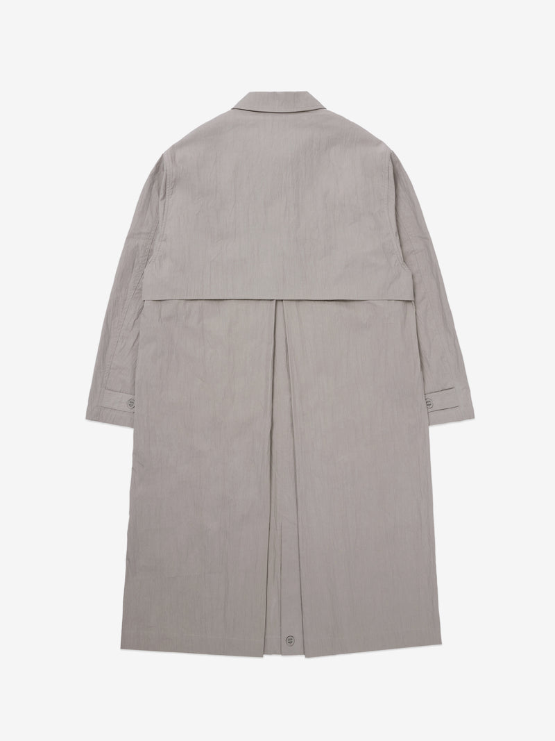 Hologram Mac Coat - Light Grey