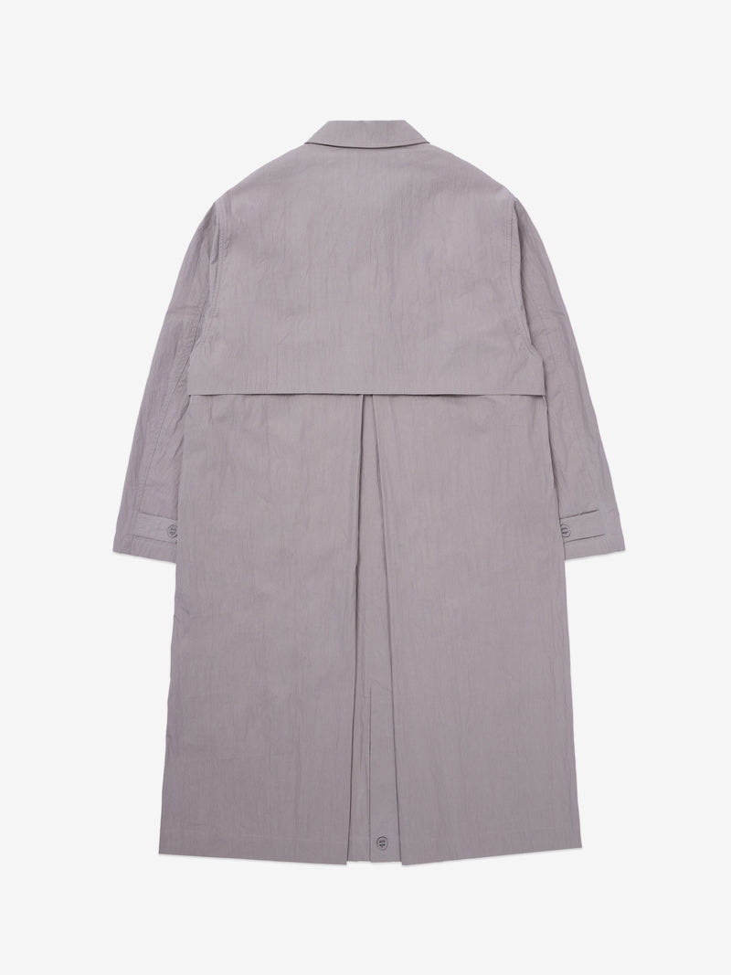 Hologram Mac Coat - Light Grey