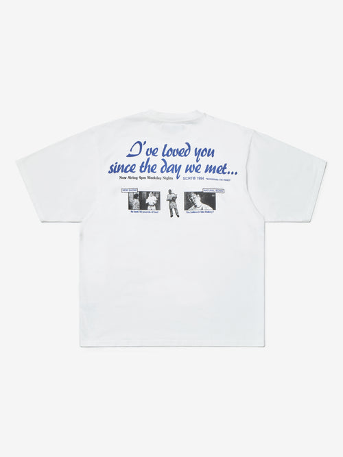 Ich liebe Mallory T-Shirt – Weiß