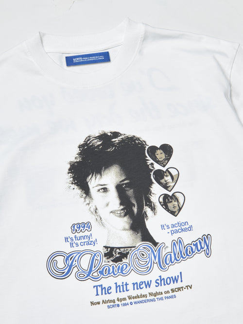 Camiseta I Love Mallory - Blanco
