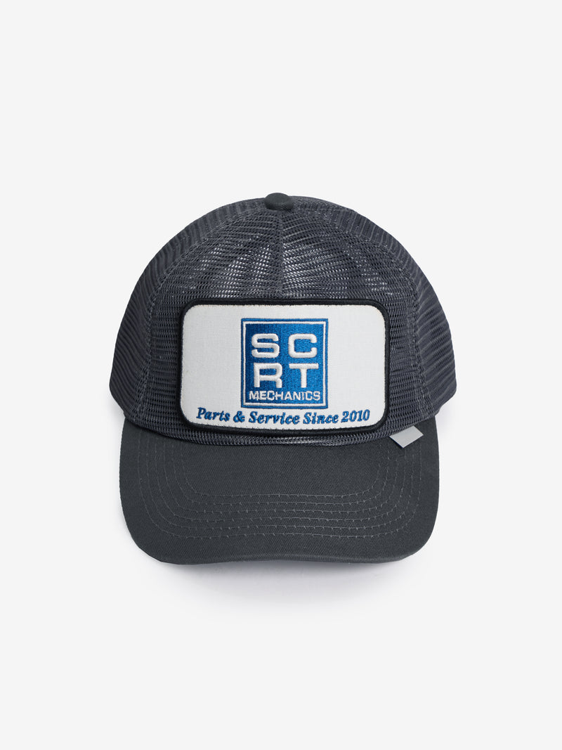 Mechanic Mesh Trucker Cap - Steel