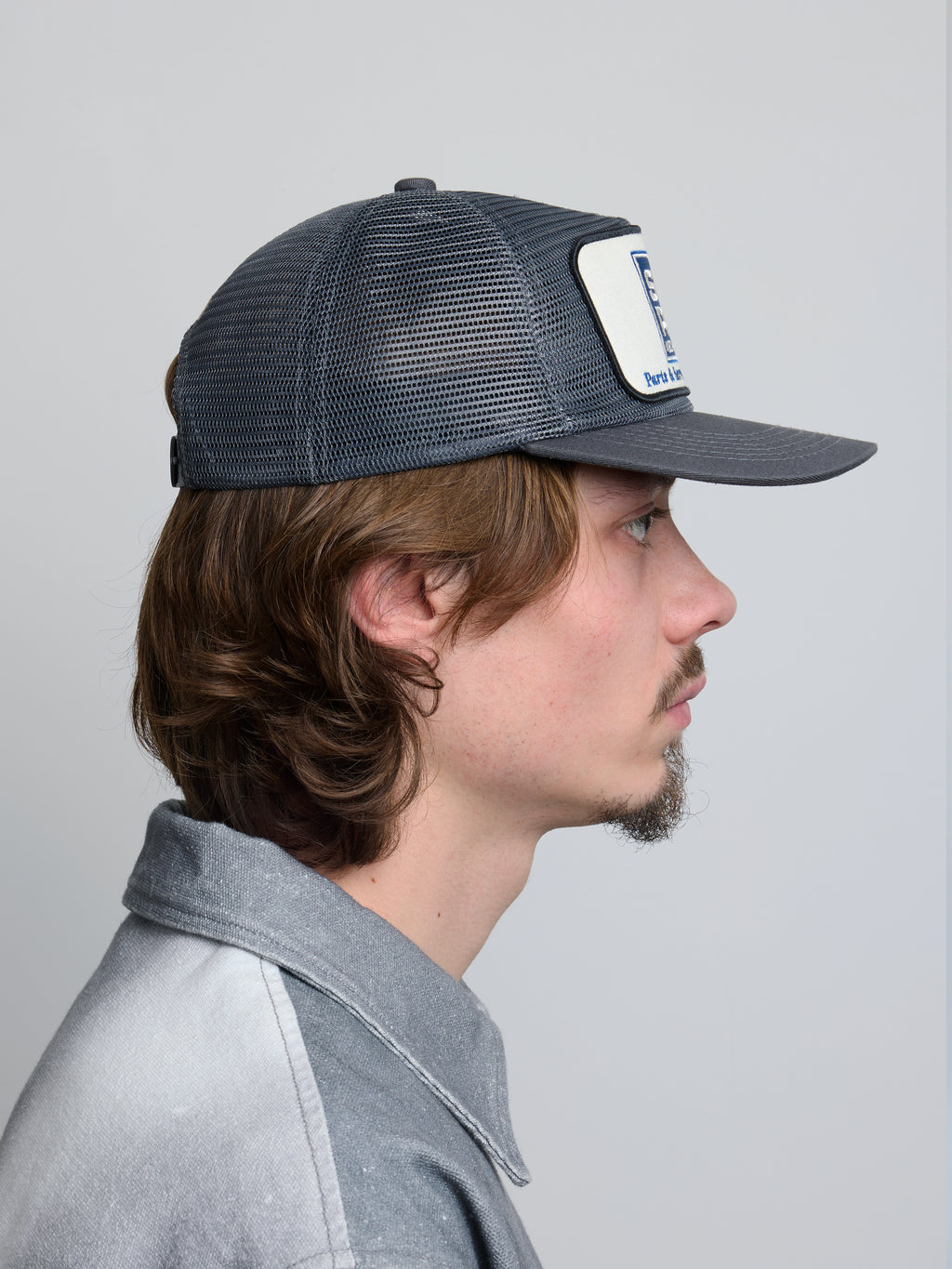 Mechanic Mesh Trucker Cap - Steel