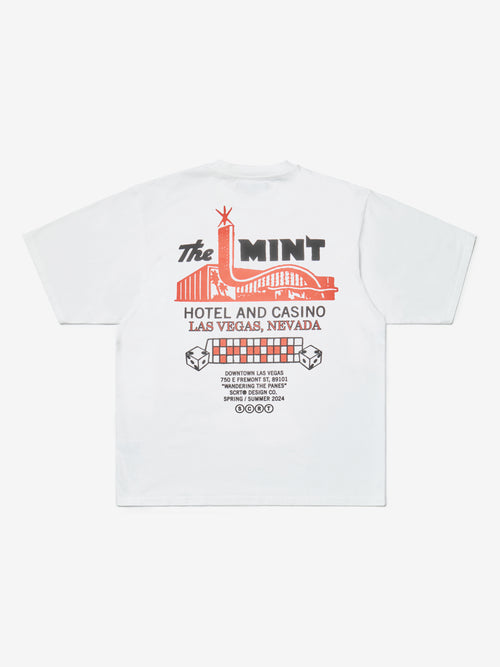 Casino-T-Shirt – Weiß