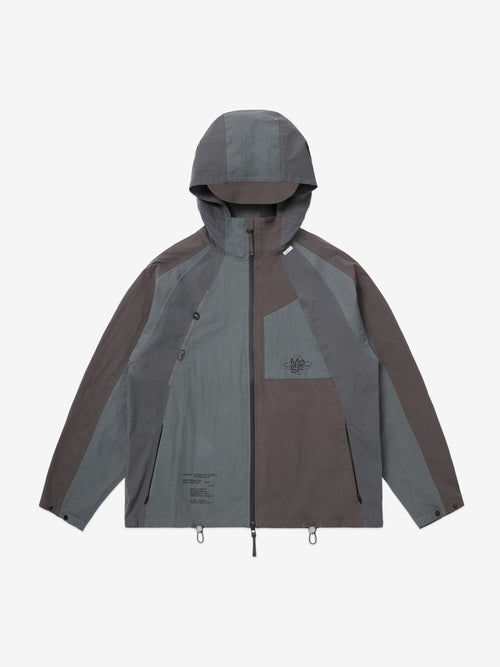 Test Pattern Waterproof Jacket - Mercury