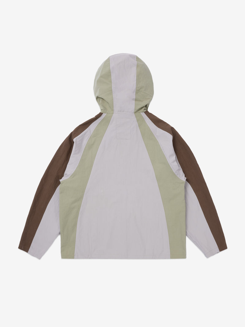 Test Pattern Waterproof Jacket - Earth