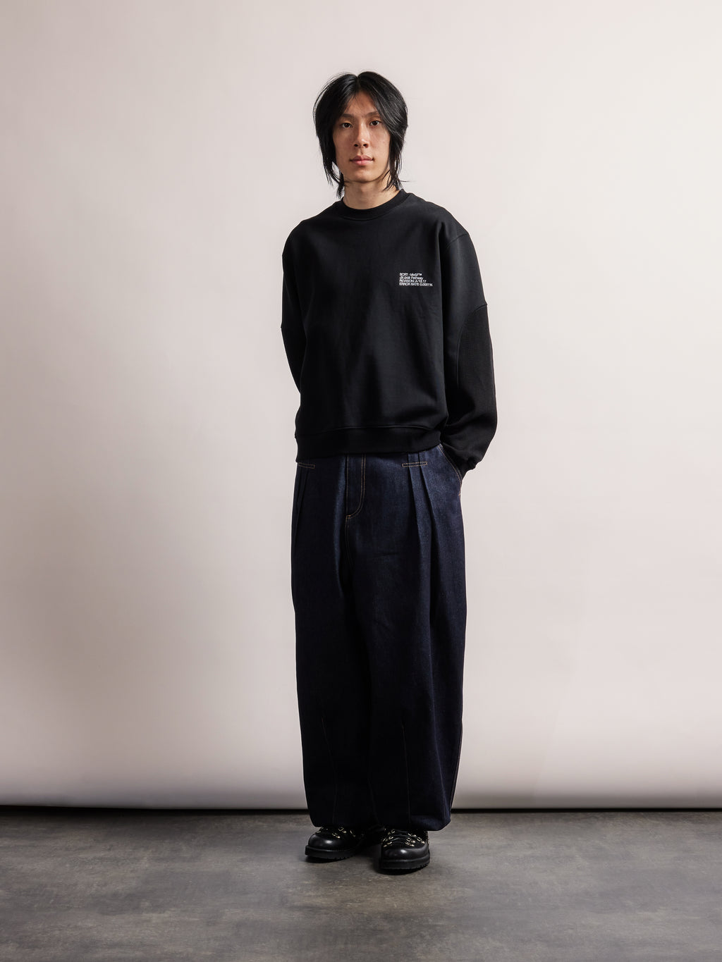 MoSF Fragment Sweat - Black