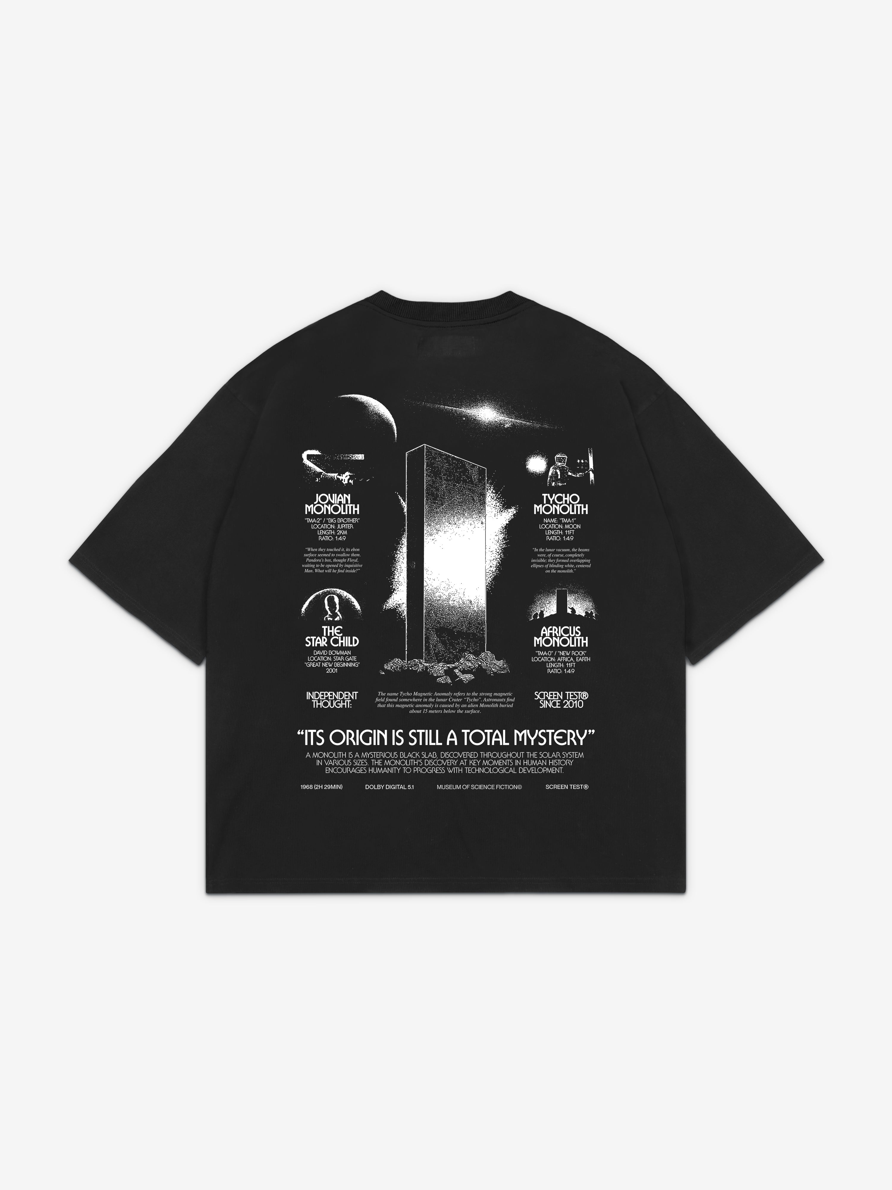 モノリスTシャツ - ブラック – SCRT