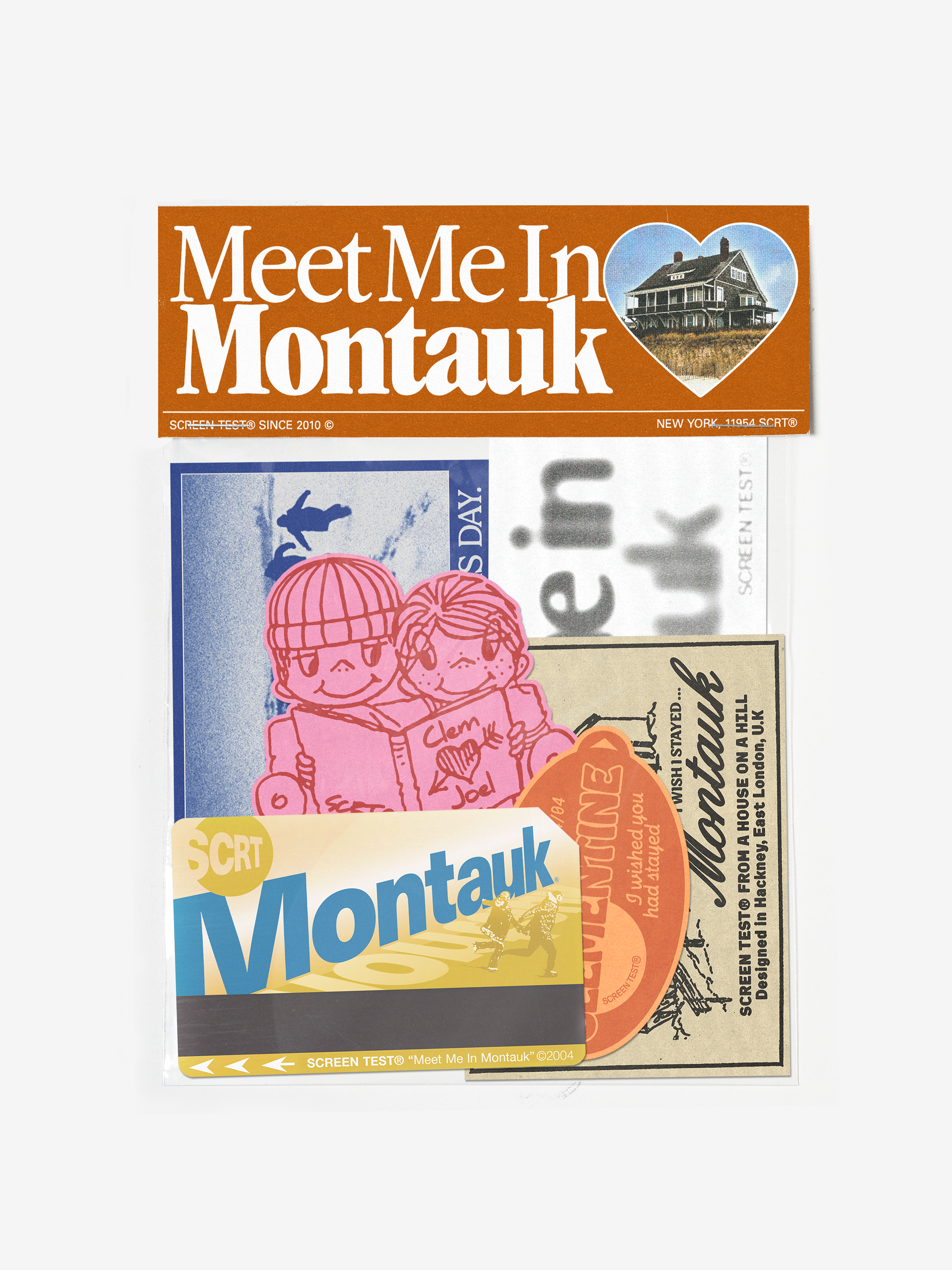 Montauk Sticker Set – SCRT
