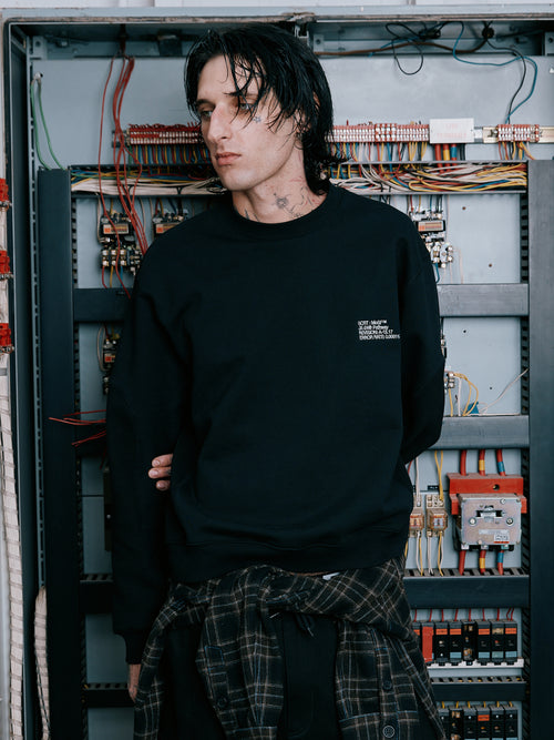 MoSF Fragment Sweat - Black