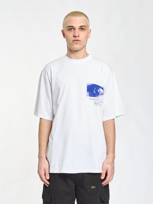 Betäubungsmittel-T-Shirt – Weiß
