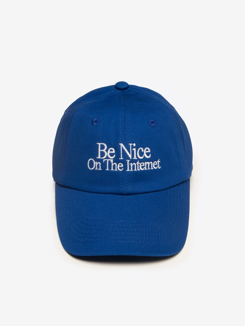 Cappellino Be Nice on the Internet - Blu