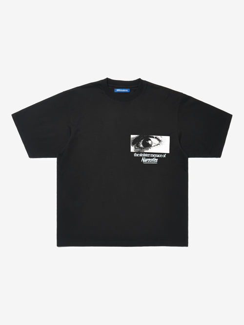 Betäubungsmittel-T-Shirt – Schwarz