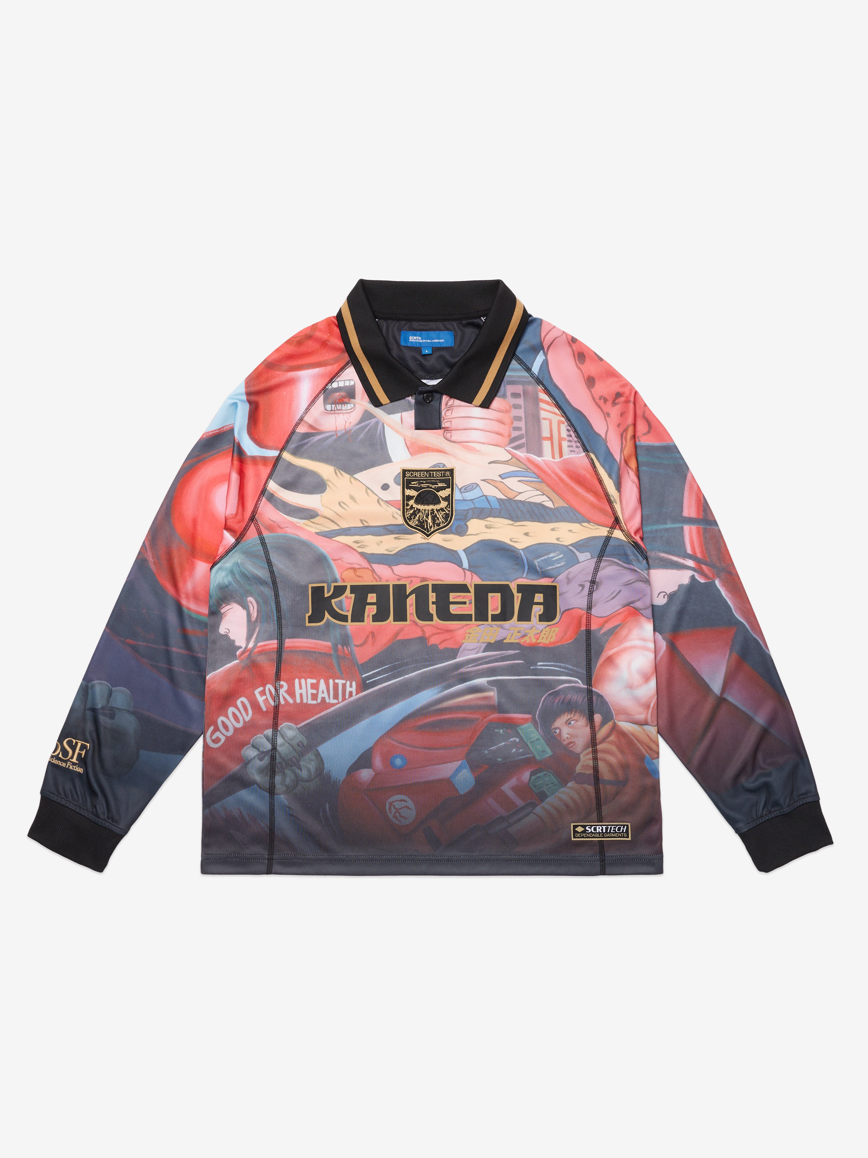 ネオトーキョー フットボールジャージ - クリムゾン – SCRT