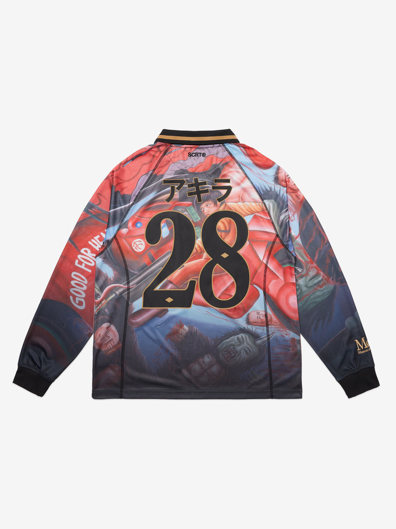 Neo Tokyo Football Jersey - Crimson