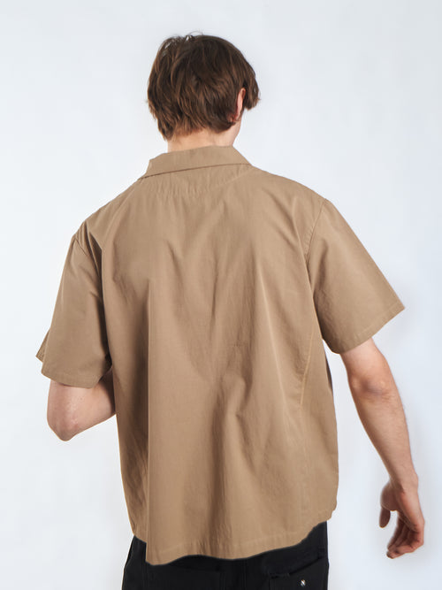 Paneled Cuban Shirt - Boulder