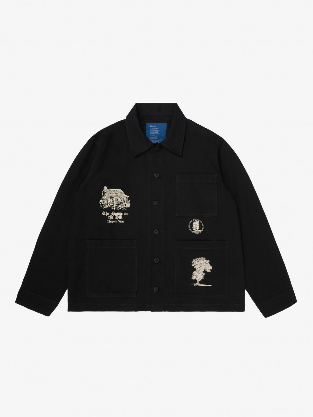 Philosophy of Time Overshirt - Black