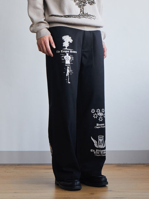 Philosophy of Time Trousers - Black