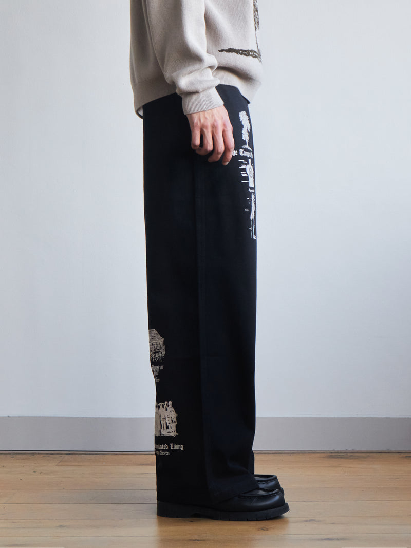 Philosophy of Time Trousers - Black