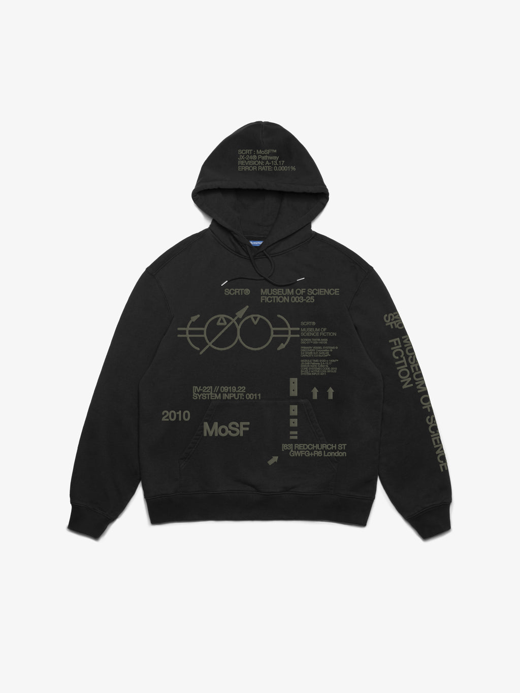 MoSF Primary Vessel Hoodie - Black