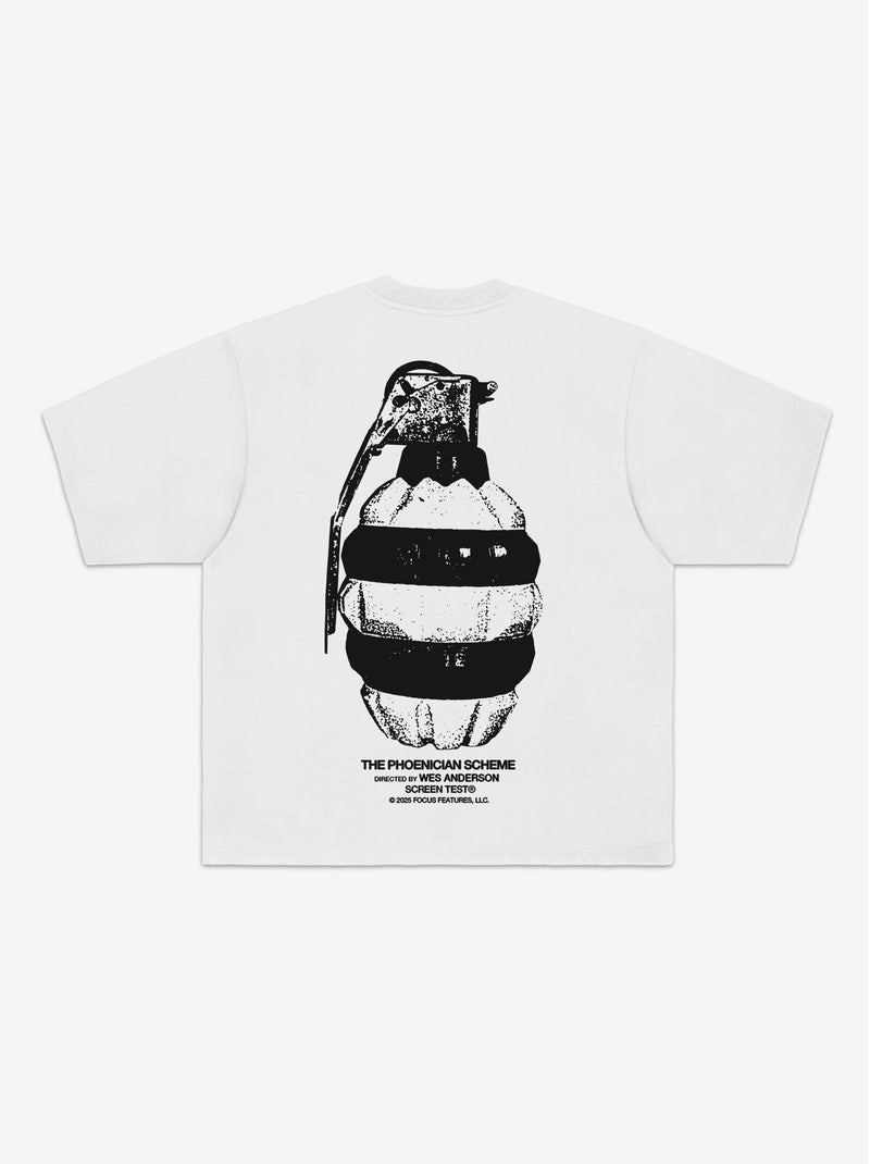 Phoenician Scheme T-Shirt - White