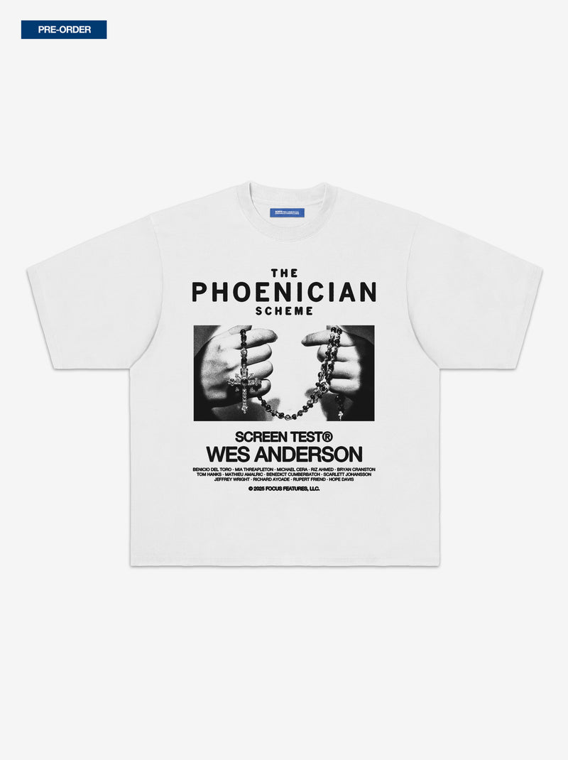 Phoenician Scheme T-Shirt - White